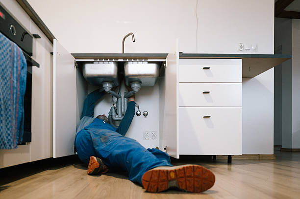 Professional Plumbing technician working in Ware Neck, VA